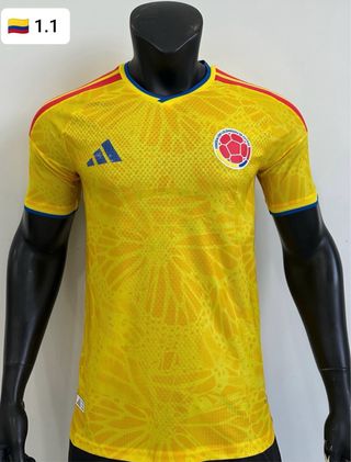 Camiseta Adidas Colombia Amarilla