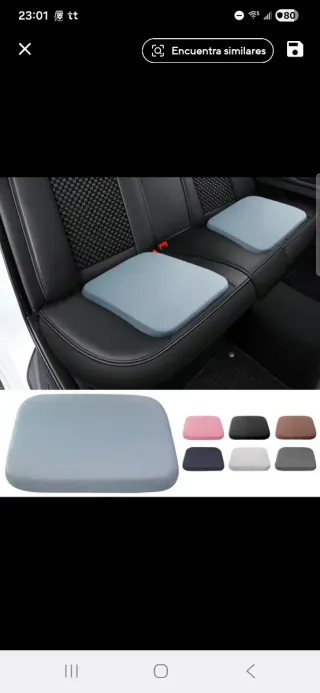 5 cojines  asiento silla o coche antideslizante