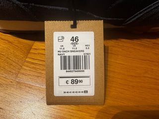 Zapatillas Scalpers Azul Marino y Beige