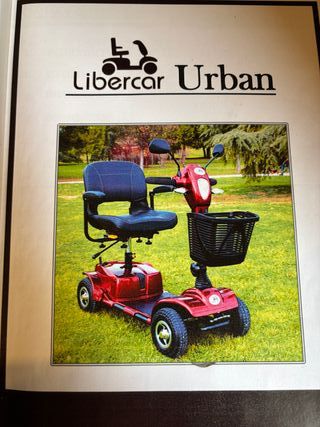 Scooter eléctrico Libercar Urban Rojo