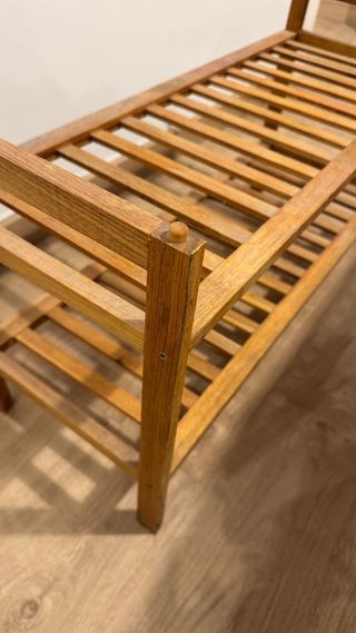 Mueble Almacenamiento Madera Baño