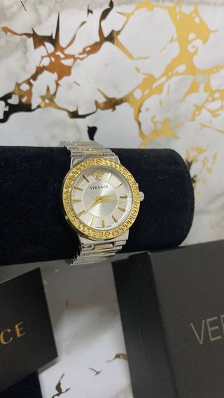 Reloj Versace Oro y Plata
