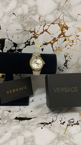 Reloj Versace Oro y Plata