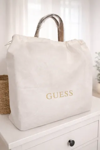 Bolso Guess Beige/Marrón