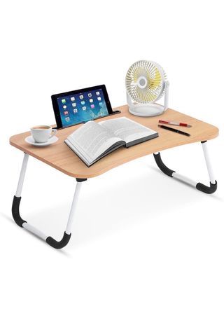 Mesa Auxiliar Plegable para Cama