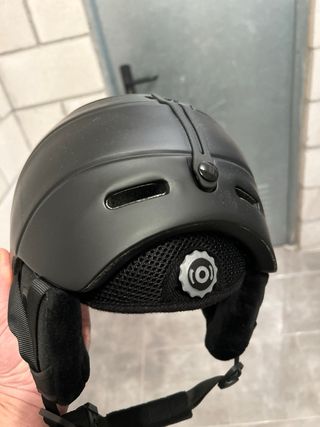 Casco Esquí Mountain Pro Negro