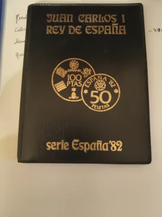 Colección Juan Carlos I España 82