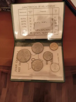 Colección Juan Carlos I España 82