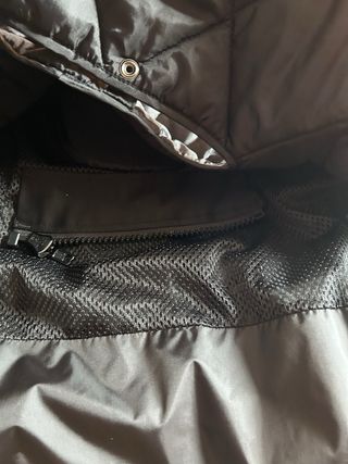 Chaqueta Moto Mujer Talla S Azul/Negro