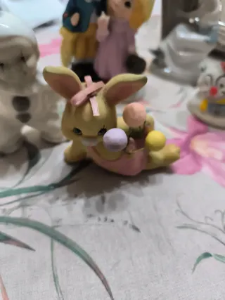 Lote 6 figuras cerámica