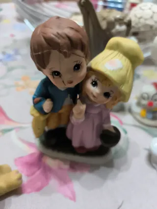 Lote 6 figuras cerámica