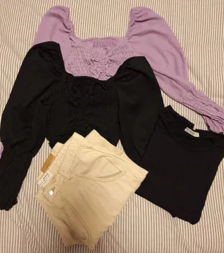 Lote Ropa Mujer: Tops y Pantalón