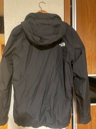 Abrigo The North Face Negro con forro polar