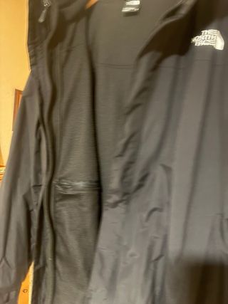 Abrigo The North Face Negro con forro polar