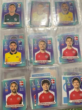 125 Cromos Mundial Qatar 2022