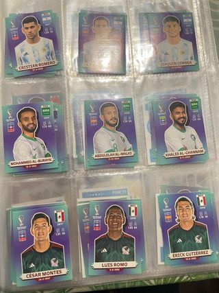125 Cromos Mundial Qatar 2022