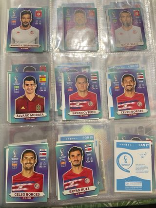 125 Cromos Mundial Qatar 2022