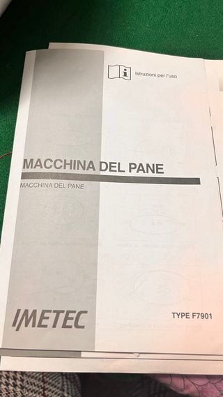 Macchina per il pane IMETEC ZERO-GLU