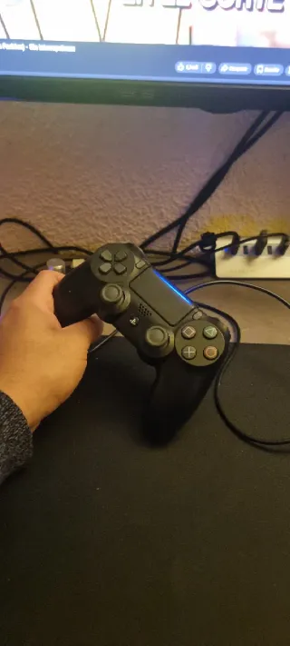 Mando ps4 sony negro