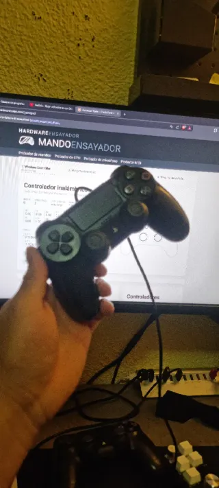 Mando ps4 sony negro