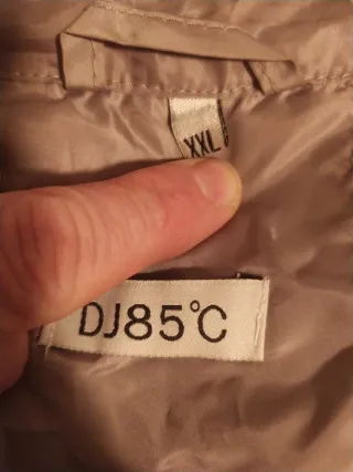 Piumino leggero DJ85C blu