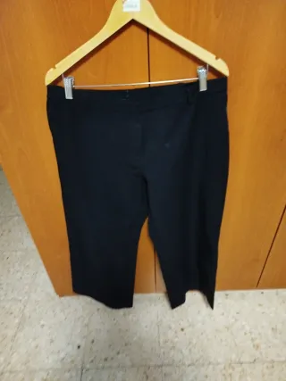 Pantalones de vestir negros mujer