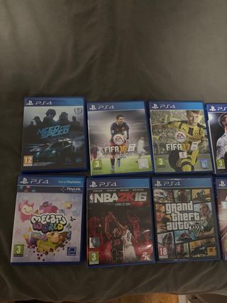 PS4 (Playstation 4) modelo slim + Juegos