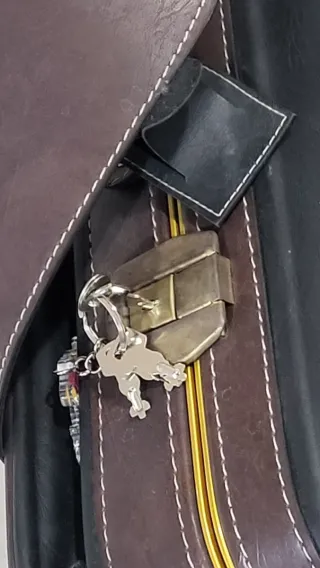 Maletas y maletín de piel