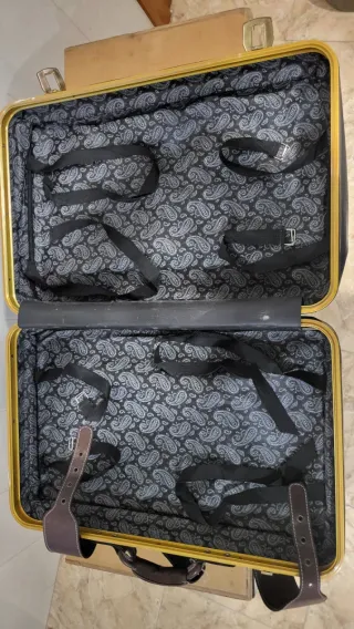 Maletas y maletín de piel