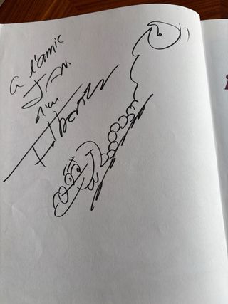 Cómic Mortadelo y Filemon firmado