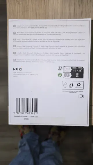 Bombín Nuki Universal Cylinder Nuevo