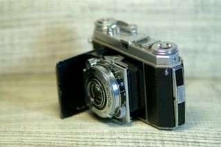 Cámara Kodak Retinet IA Marrón/Plata