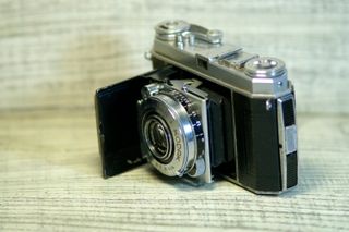 Cámara Kodak Retinet IA Marrón/Plata