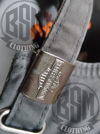 Cappellino Harley Davidson Grigio/Arancione