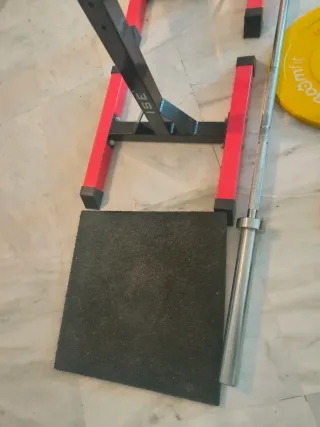 Set de Pesas y Barra Gimnasio