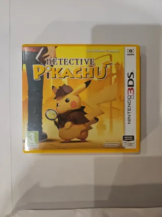 Videojuego Detective Pikachu Nintendo 3DS