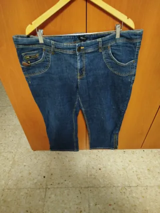 Pantalones cortos tejanos mujer