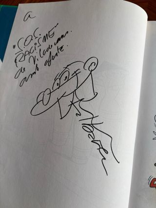 Cómic Mortadelo y Filemon Firmado