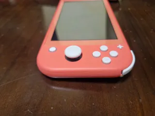 Nintendo Switch Lite Coral Casi Nueva