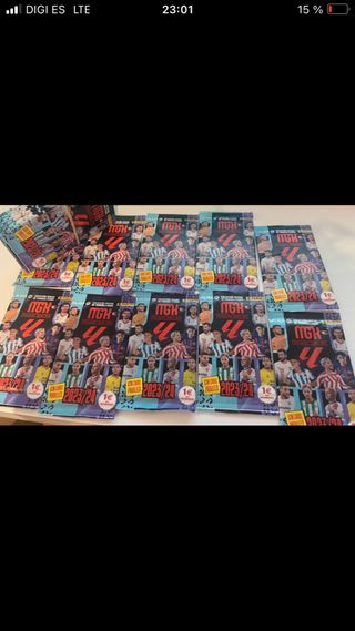 10 Sobres Panini Megacracks 23/24 sellados