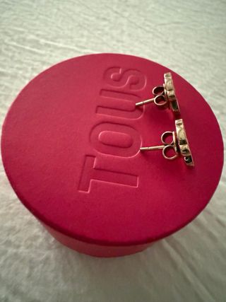 Pendientes Oso Tous Sweet Dolls Oro