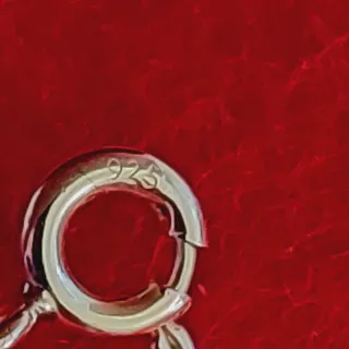 Collar Perlas naturales de Río, Plata925 y estuche