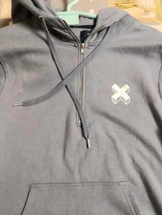 Sudadera Blue Banana con cremallera