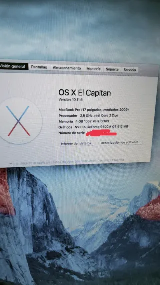 MacBook Pro 17 Plata