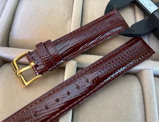 Correa para reloj Omega en piel de becerro