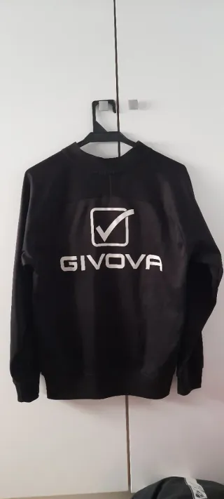 Sudadera Givova Córdoba CF Negra Original