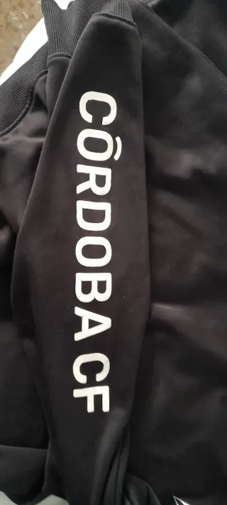 Sudadera Givova Córdoba CF Negra Original