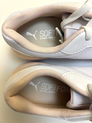 Zapatillas Puma Blancas y Rosas