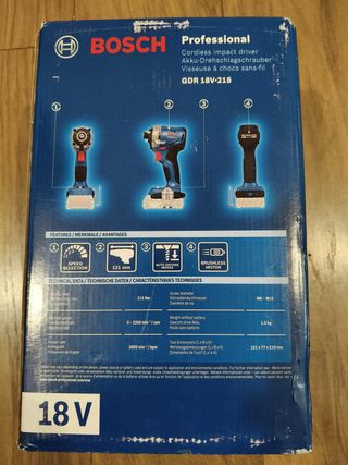 Taladro Bosch GDR 18V-215 Profesional
