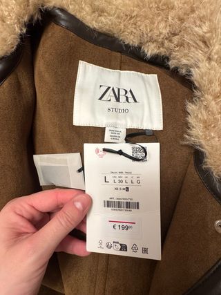 Abrigo borreguillo Zara Edición Limitada